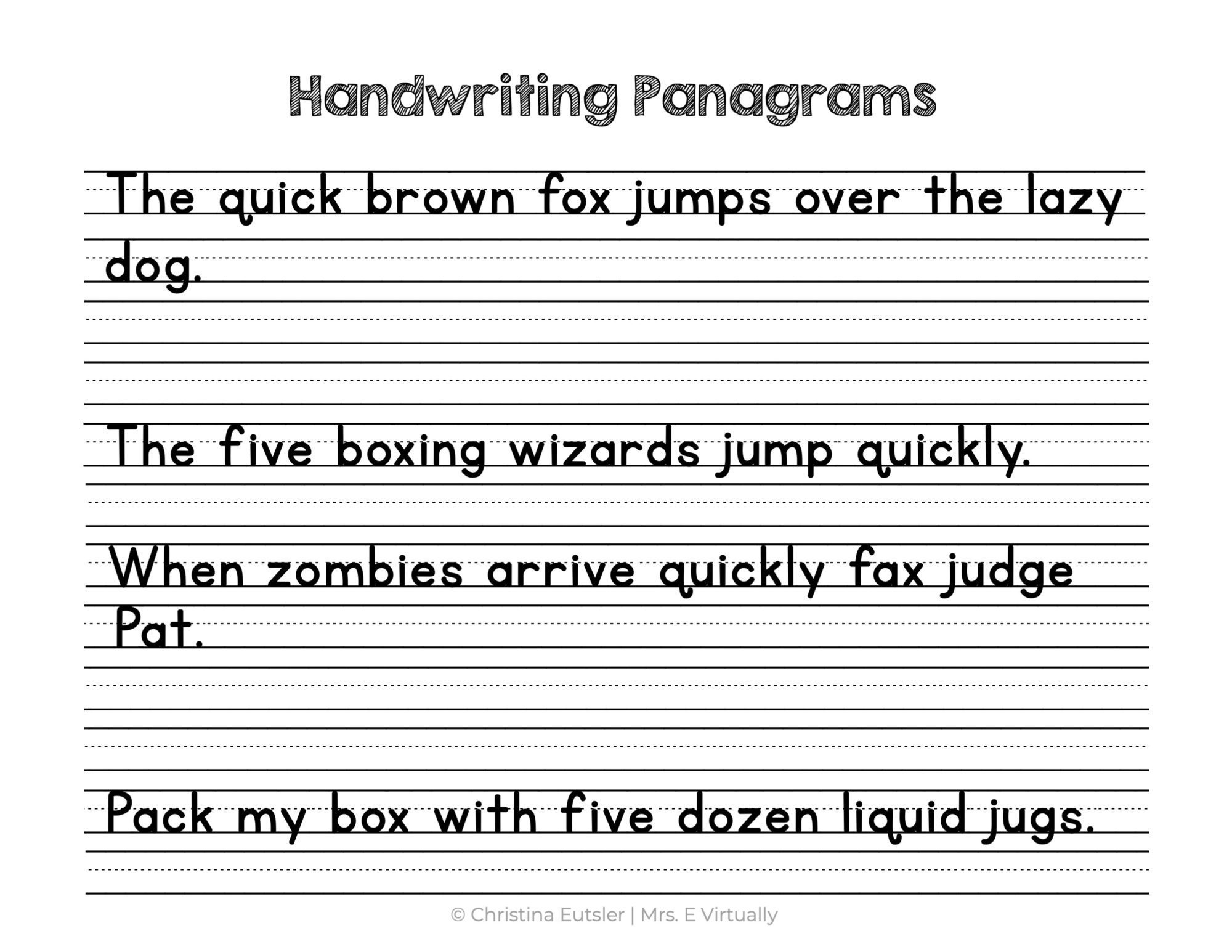 Cursive Writing Worksheets Worksheets Library