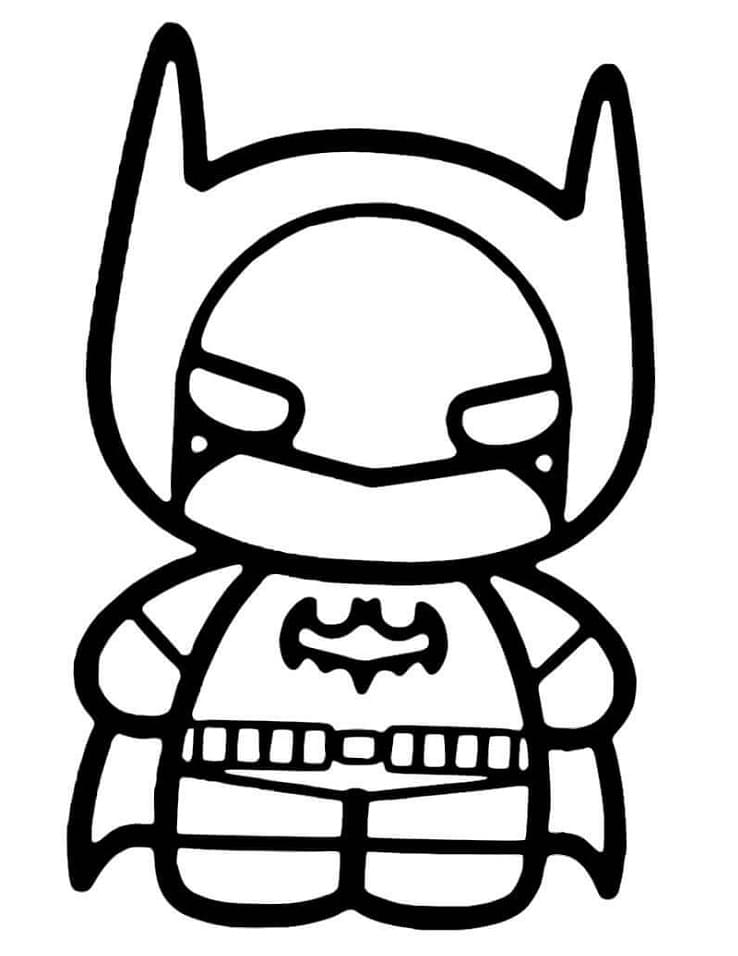 Batman Printable Coloring Pages