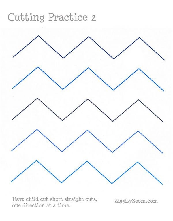 Cutting Practice Worksheet 2 Free Worksheets Samples