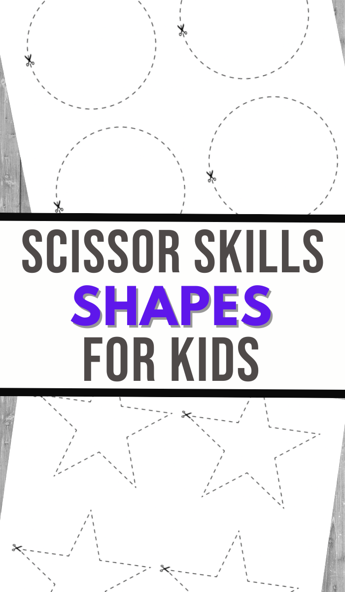 Cutting Shapes Worksheets 3 Boys And A Dog