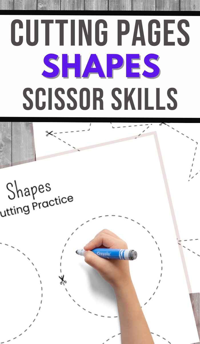 Cutting Shapes Worksheets 3 Boys And A Dog