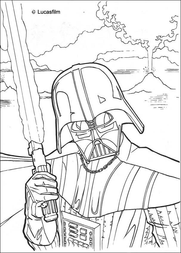 Darth Vader Coloring Pages To Print Coloring Home