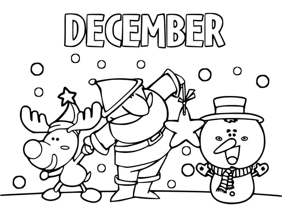December 1 Coloring Page Free Printable Coloring Pages For Kids