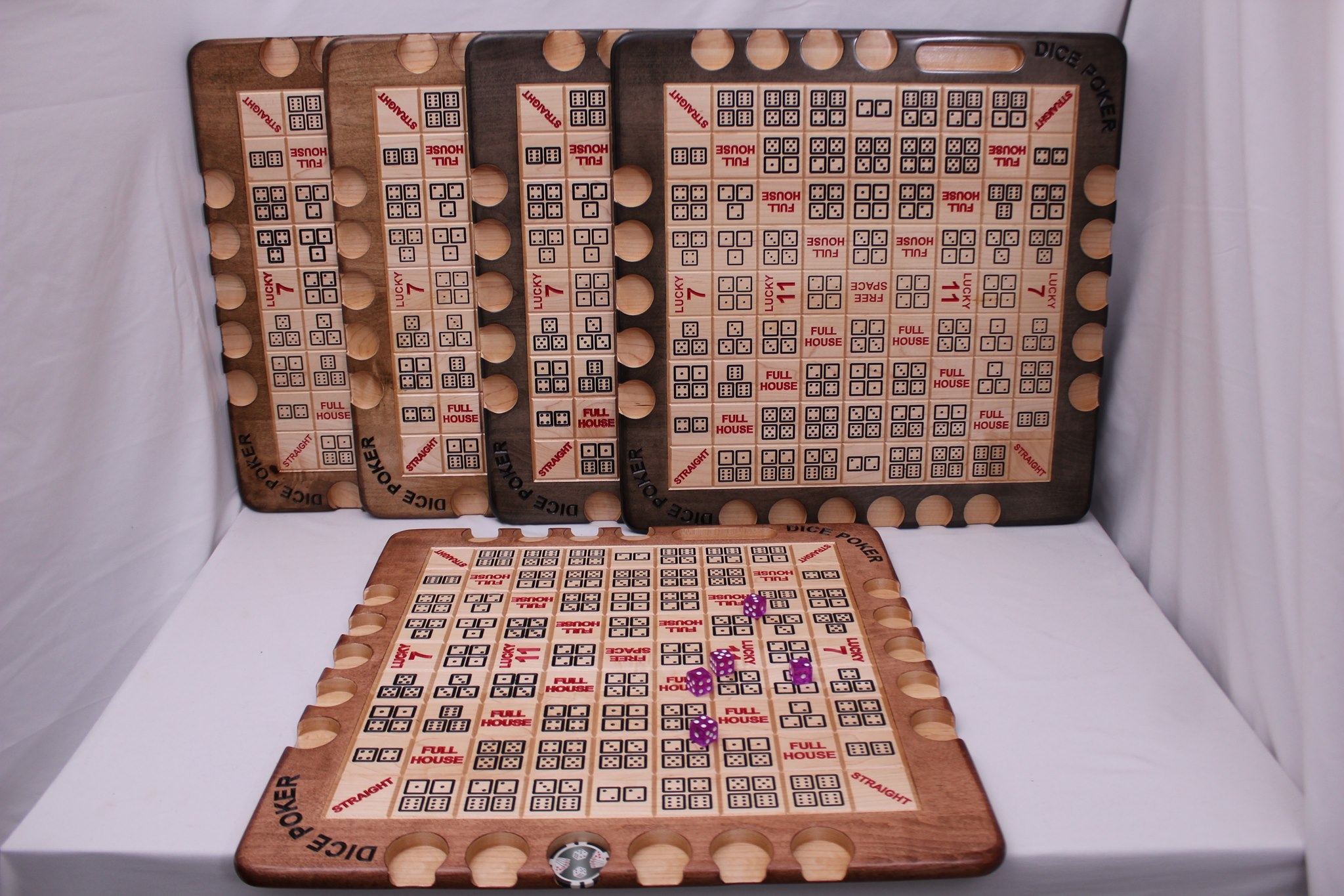 Dice Poker Board Game Rules Kalex Custom Carvings Ltd 