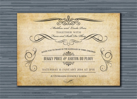 Digital Wedding Invitation Templates Free Wedding Invitation Wording