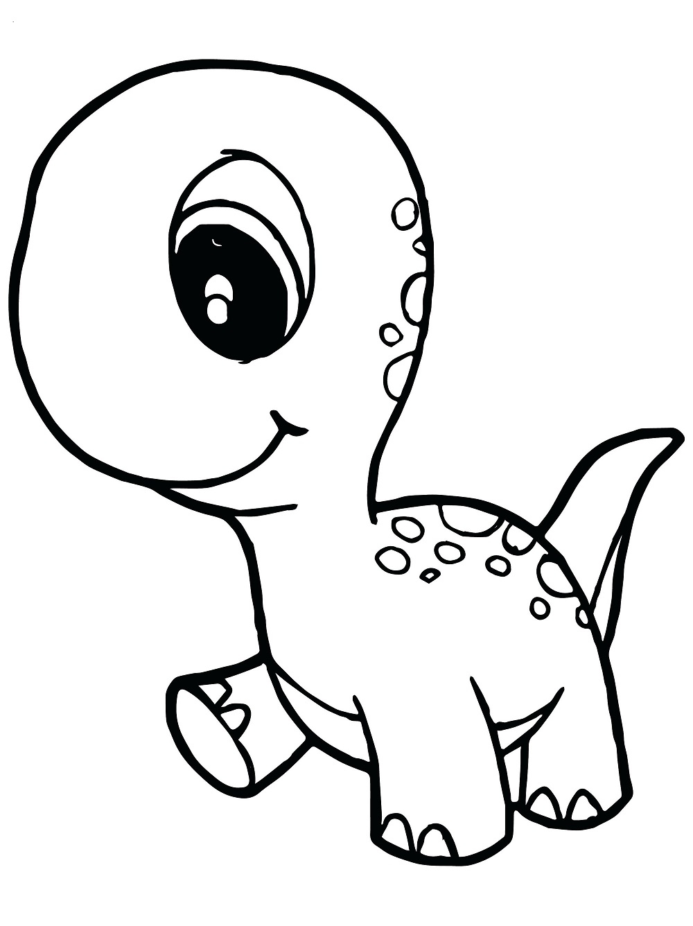Dinosaur Kids Coloring Pages Coloring Book