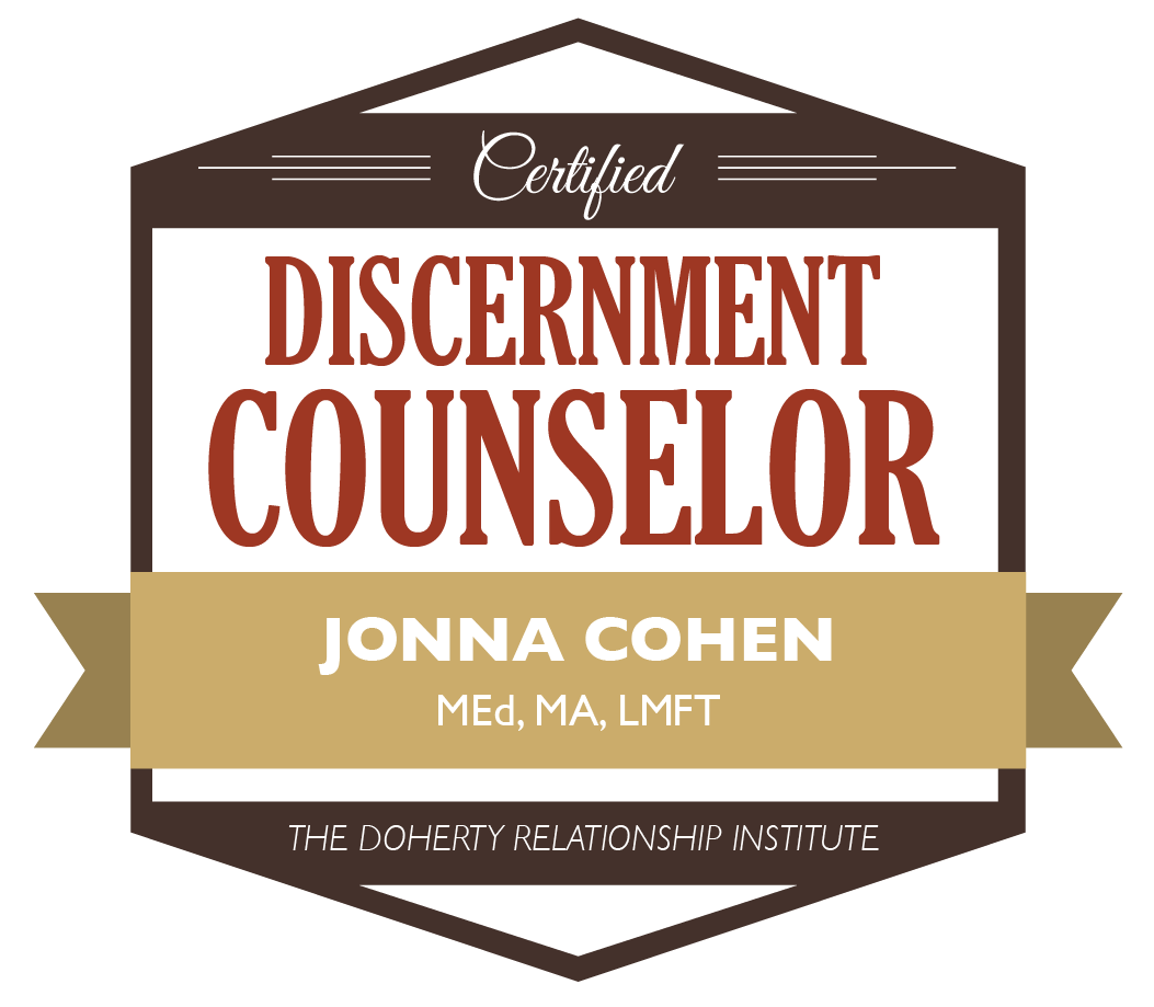 discernment counseling worksheets