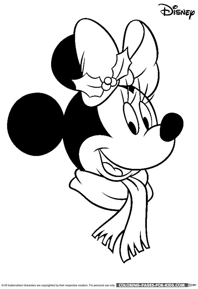 Christmas Coloring Book Page