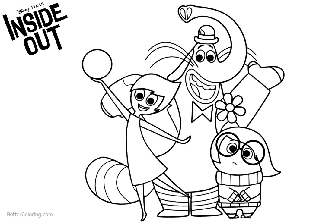Pixar Coloring Pages