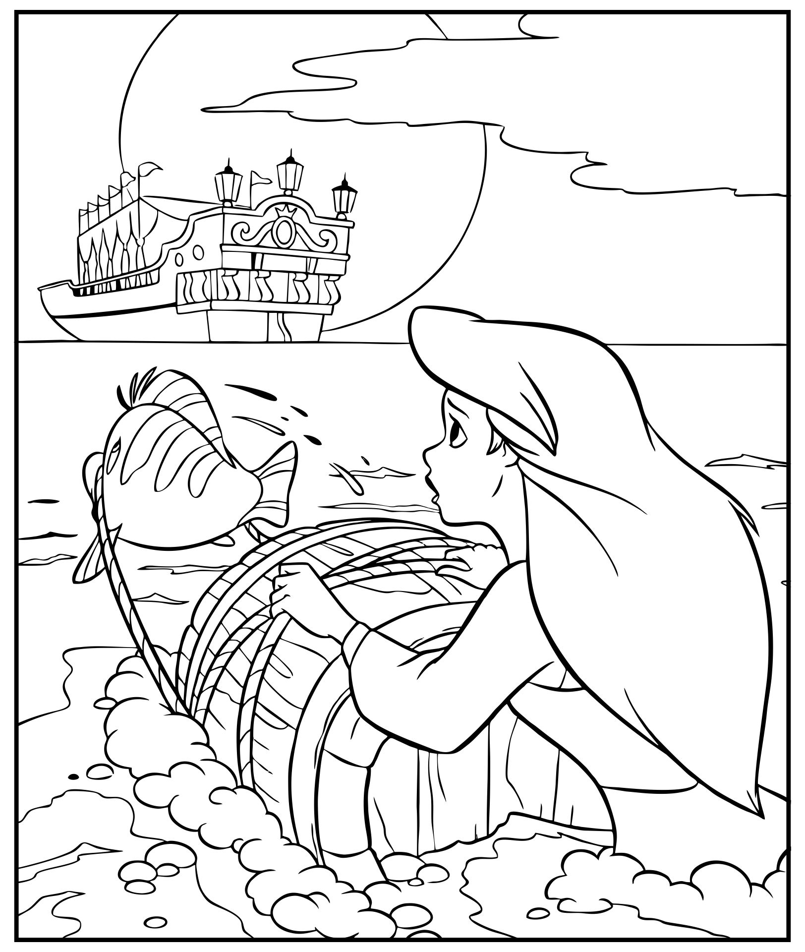 Print Coloring Pages Disney