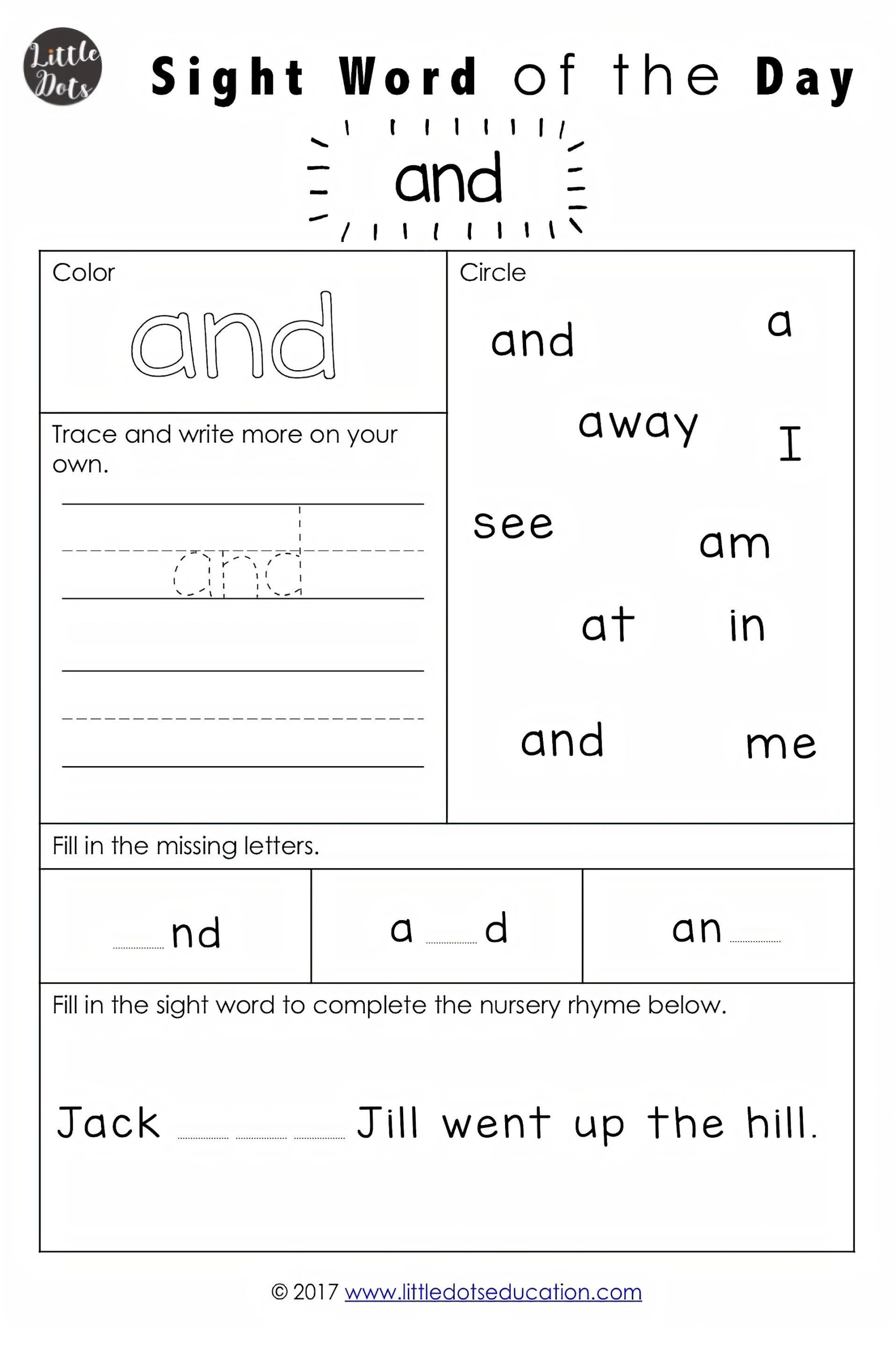 Dolche Sight Word Tracing Worksheets Name Tracing Generator Free
