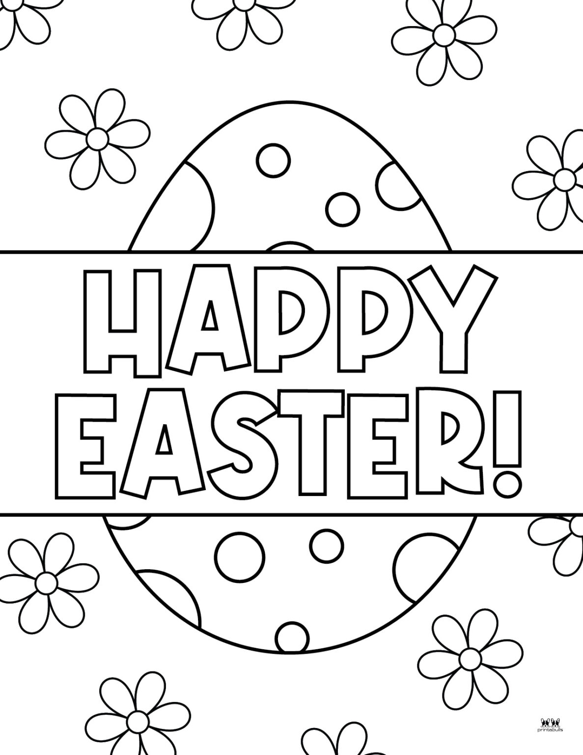 Easter Coloring Pages 51 FREE Printables Printabulls