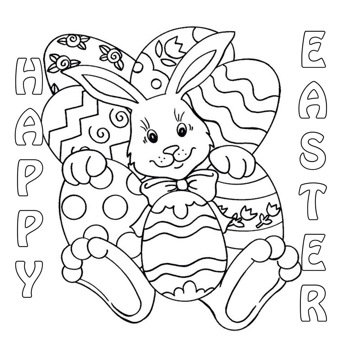 free easter coloring pages pdf