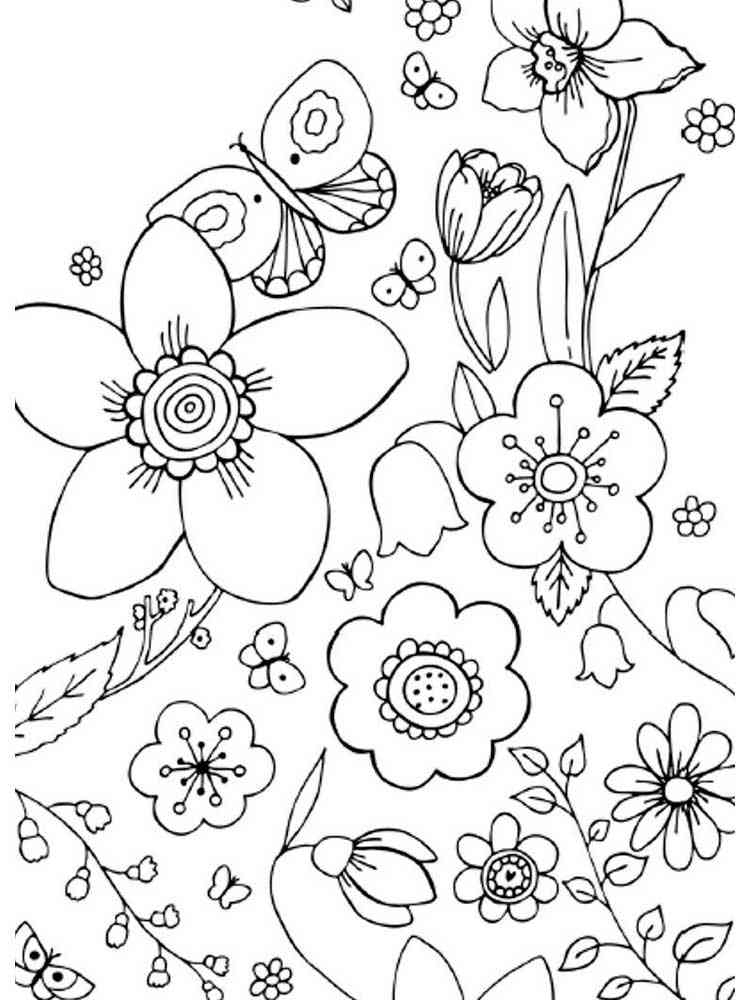 Adult Easy Coloring Pages