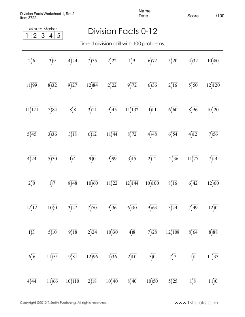 Easy Division Worksheets Pdf Divisonworksheets