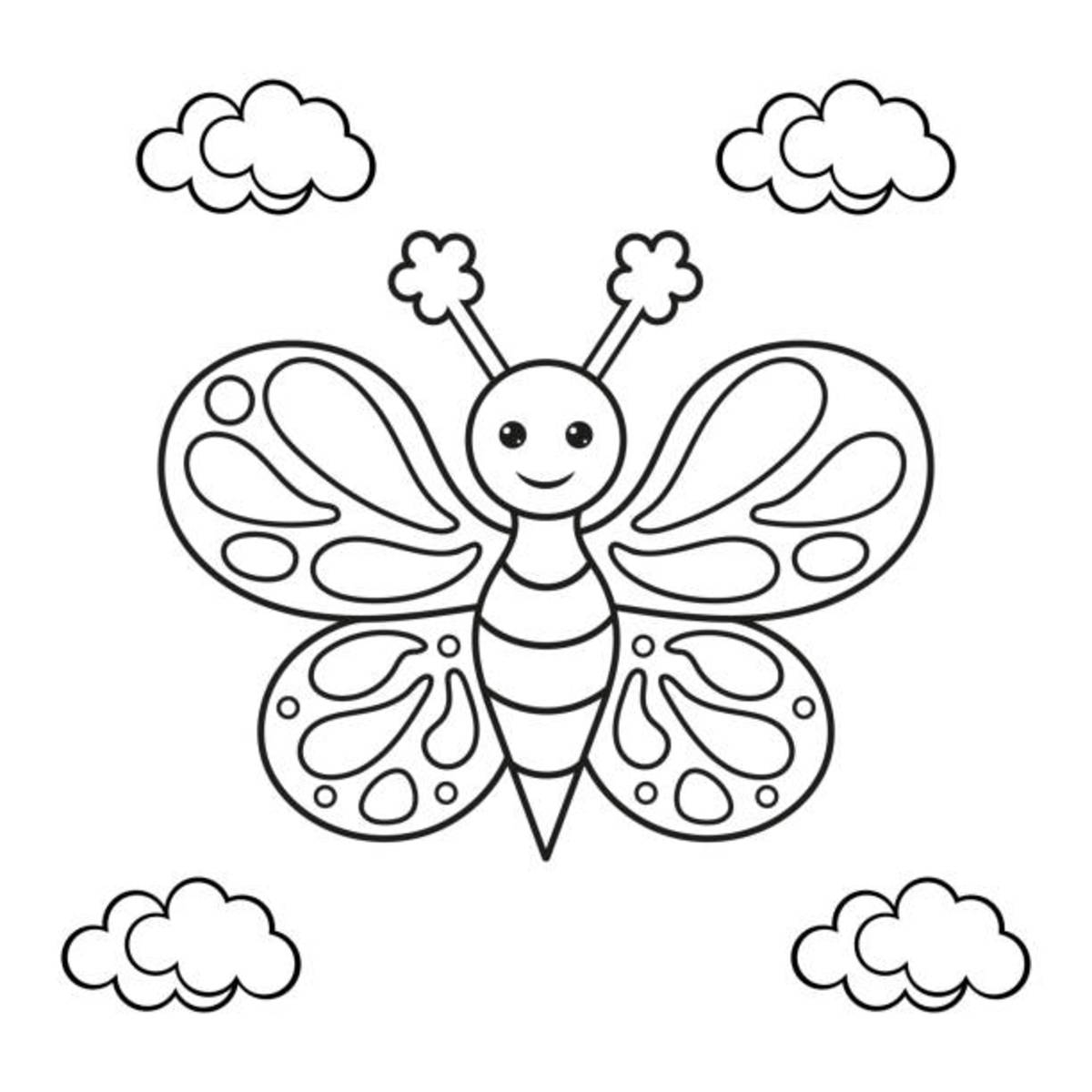 easy free coloring pages
