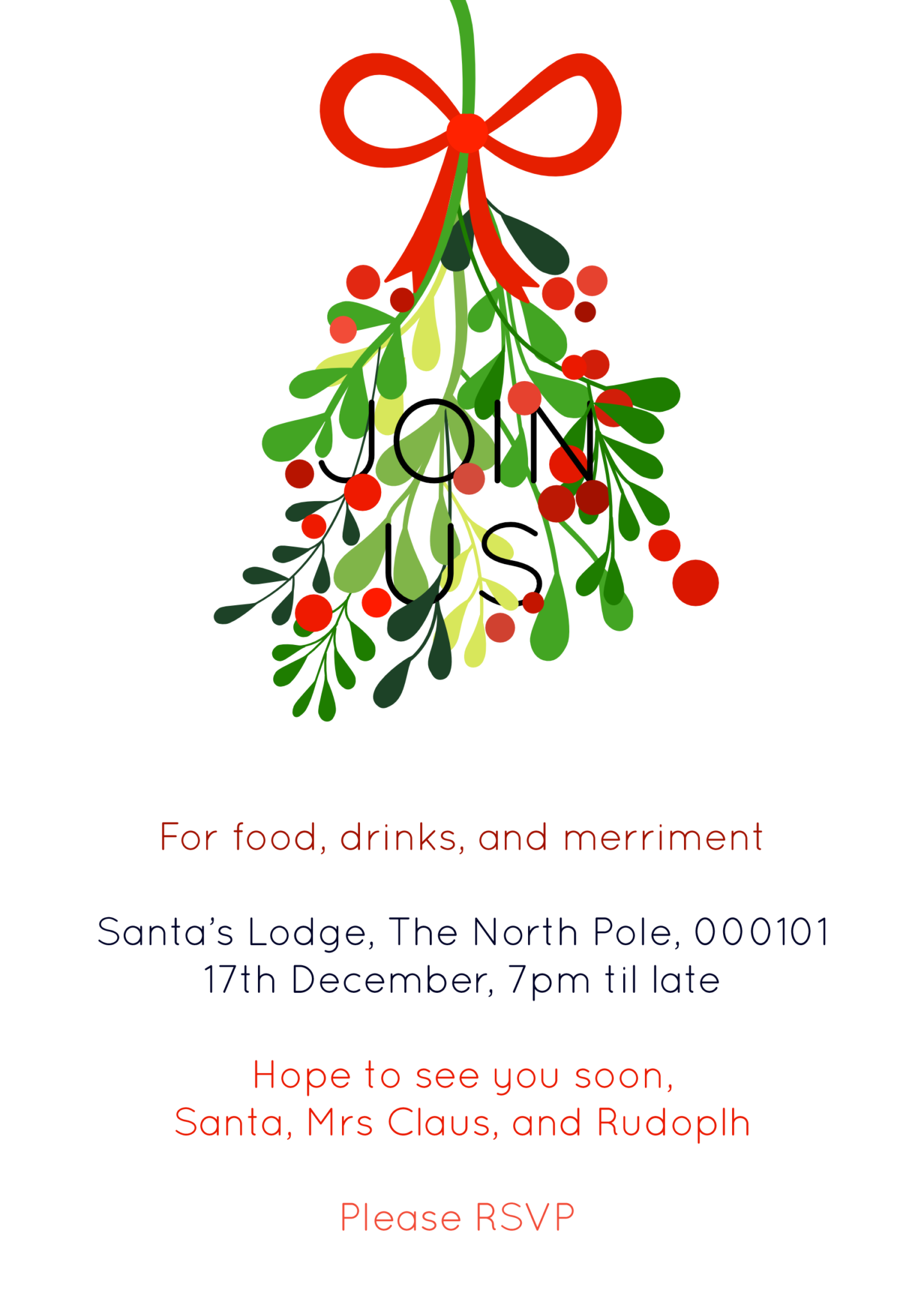 free online christmas party invitations templates