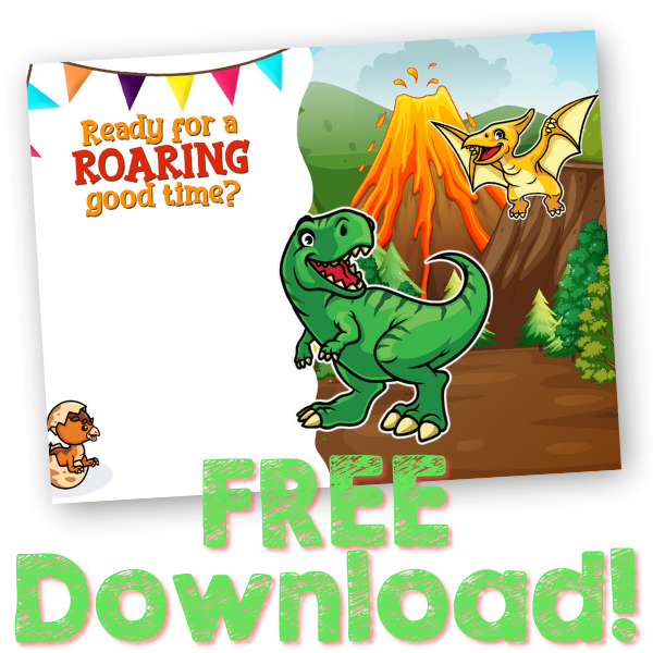 Editable Dinosaur Theme Board Game Printable