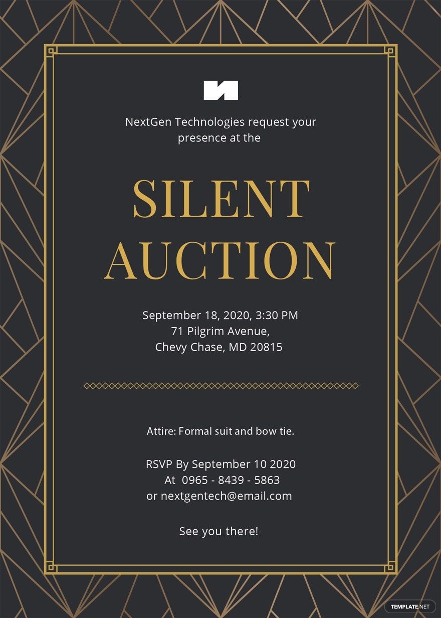 formal invitation template word
