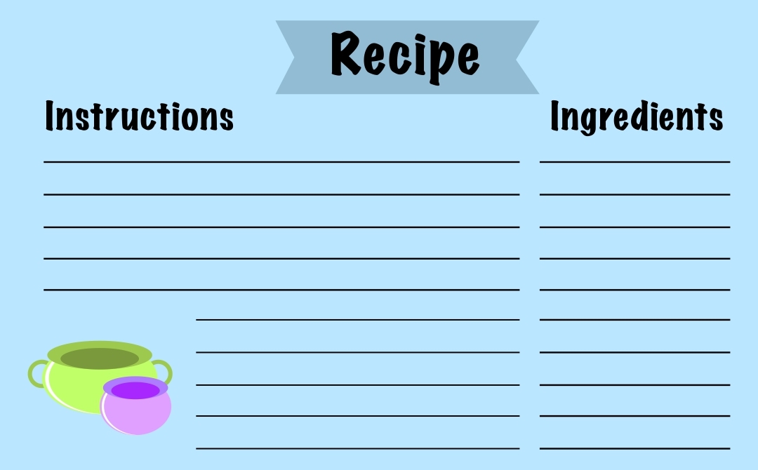 Editable Recipe Cards Christmas 10 Free PDF Printables Printablee