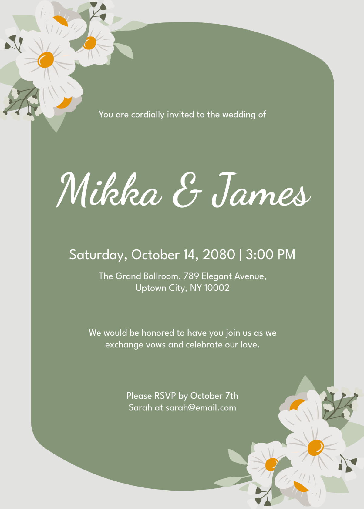 Editable Wedding Invitation Templates Free Video Template Free