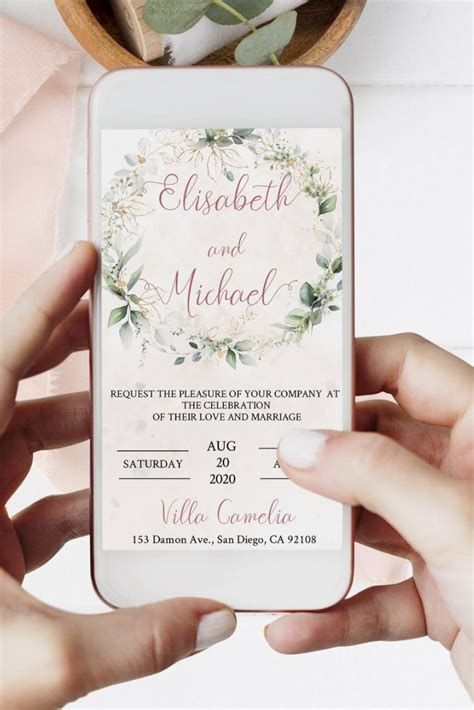 free electronic wedding invitations templates