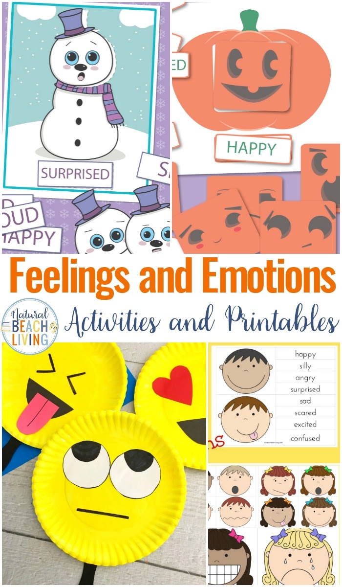 Emotions Activities For Toddlers Printables