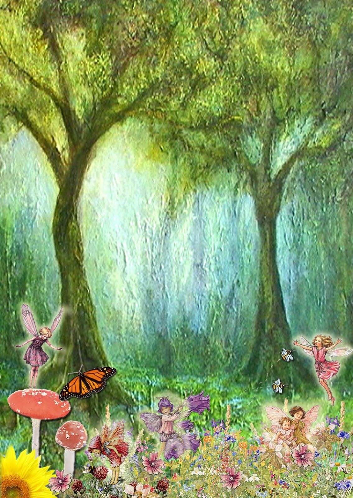 free enchanted forest invitation template