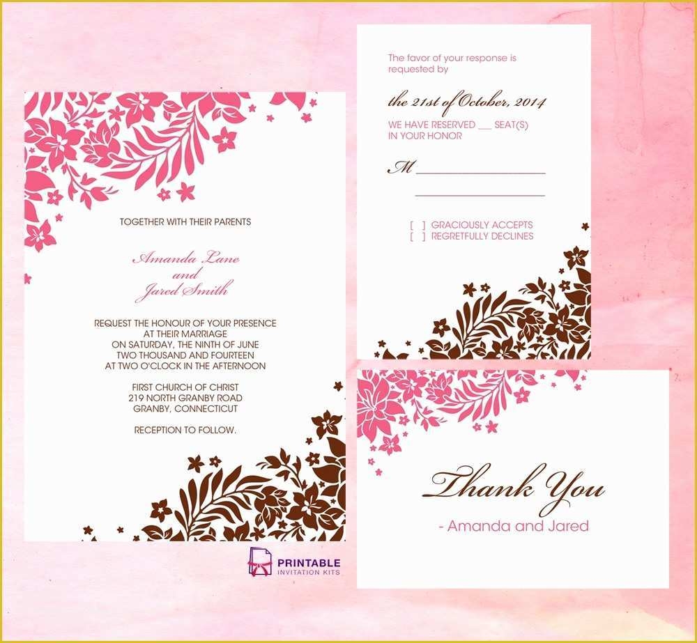 Engagement Invitation Templates Free Download Of Wedding Invitation