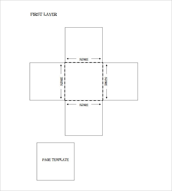 Exploding Box Template 21 Free PSD PDF Format Download