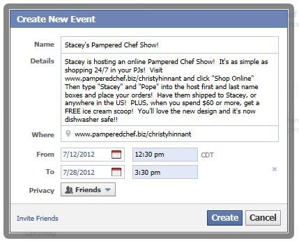 Facebook Birthday Invitation Templates
