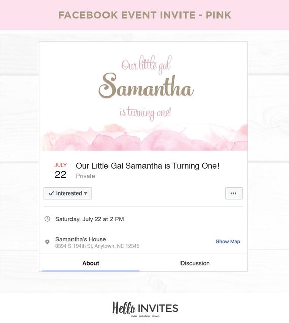 free facebook invitation templates