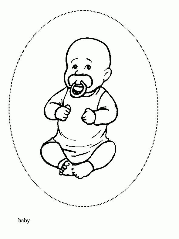 Family Color Page Coloring Pages For Kids Family People And Jobs