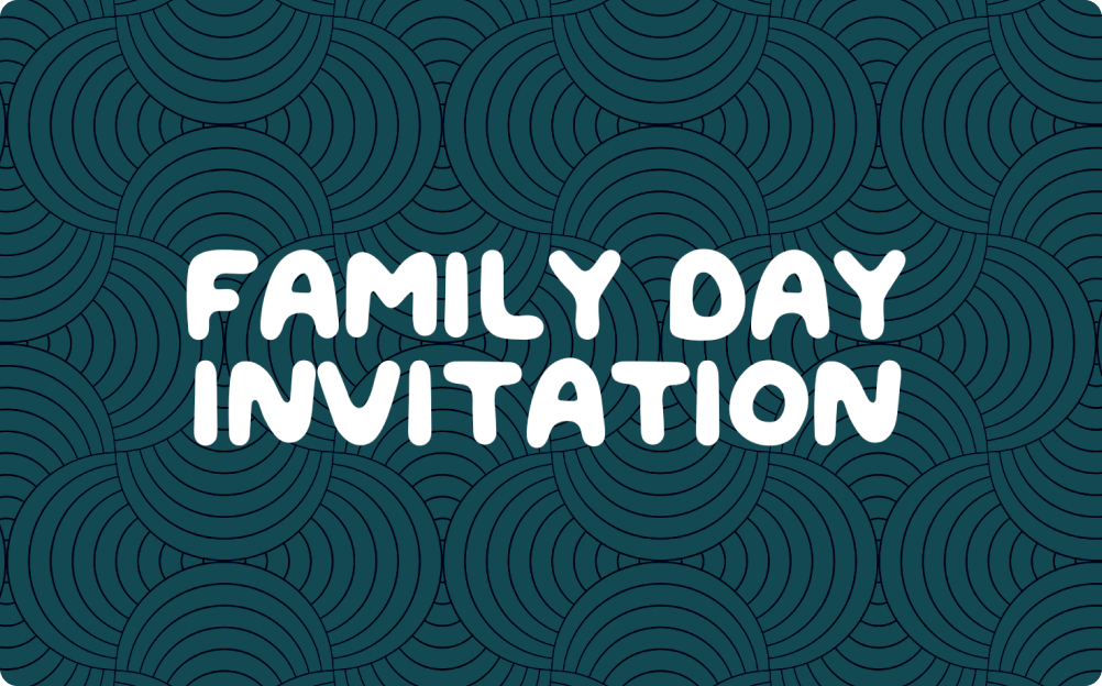 Family Day Invitation Template SurveySparrow