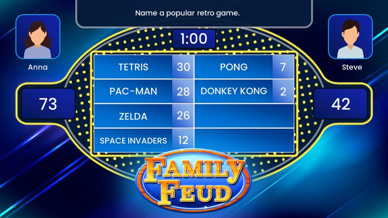 family feud invitation template