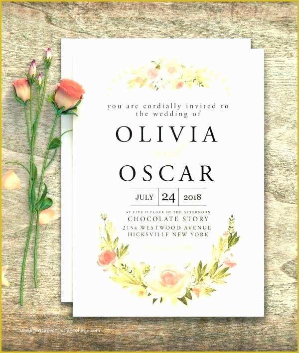 fancy invitation template free