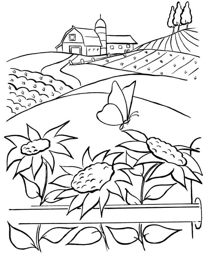 Farm Coloring Pages Printable Coloring Pages FREE