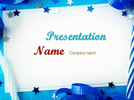 Festive Invitation Presentation Template For PowerPoint And Keynote