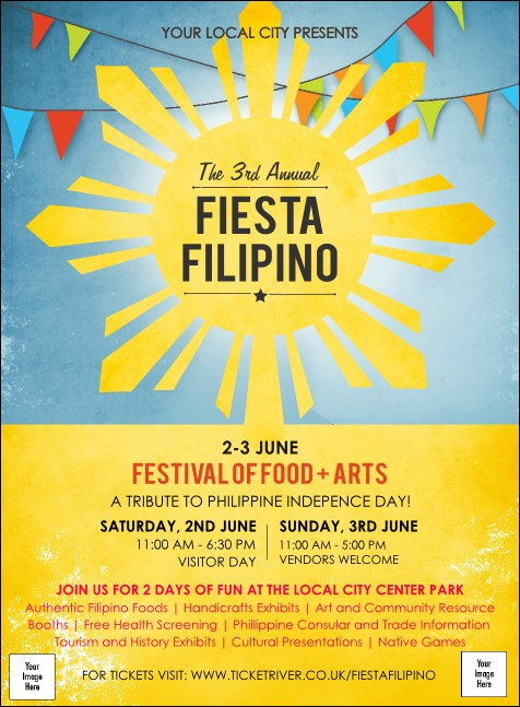 filipino fiesta invitation template