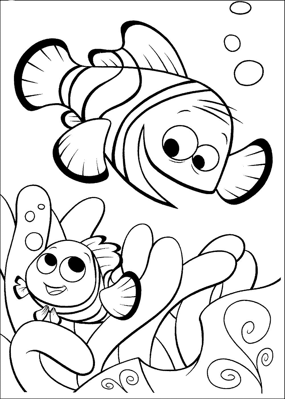 Coloring Pages Finding Nemo