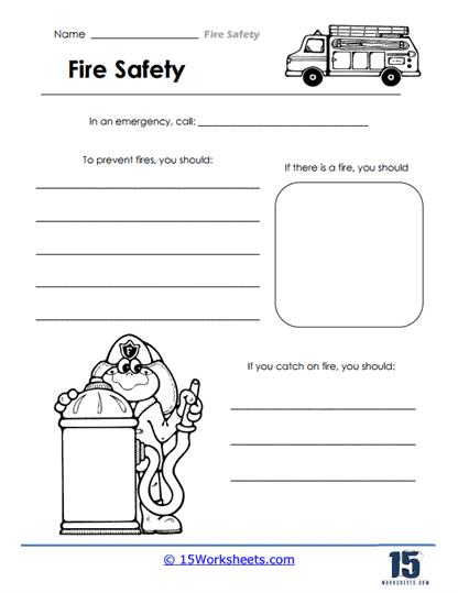 Fire Safety Worksheets 15 Worksheets Worksheets Library