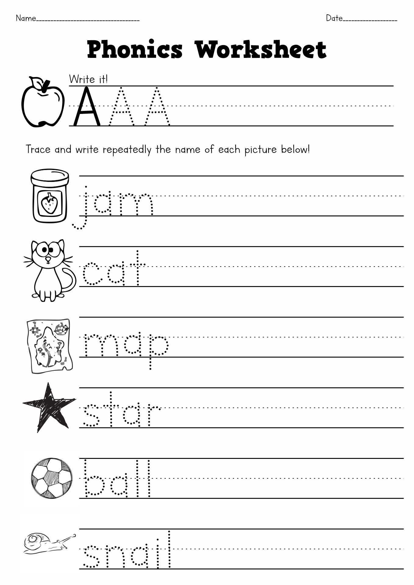 printable 1st grade worksheets