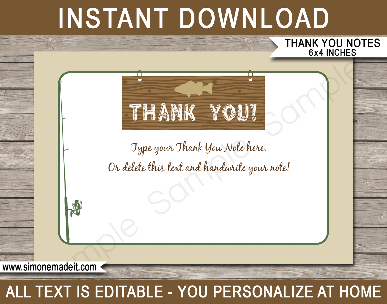 Fishing Party Printables Invitations Decorations Printable Templates