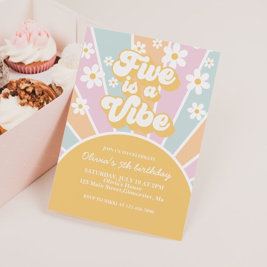 Five Is A Vibe Invitation