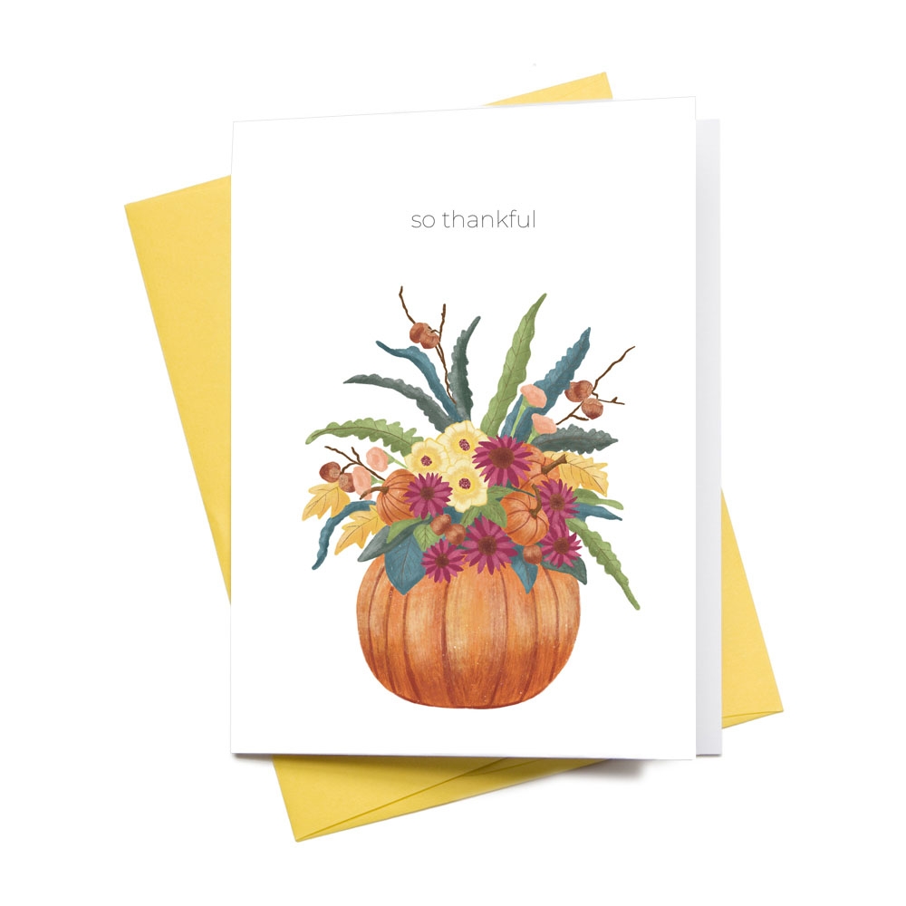 pumpkin card printable