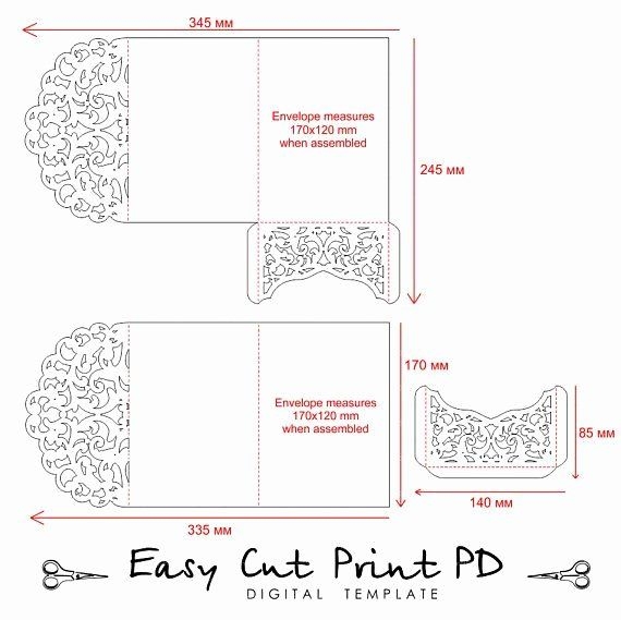 Foldable Invitation Template Free