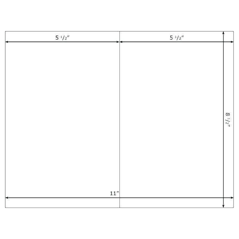 Folded Invitation Template