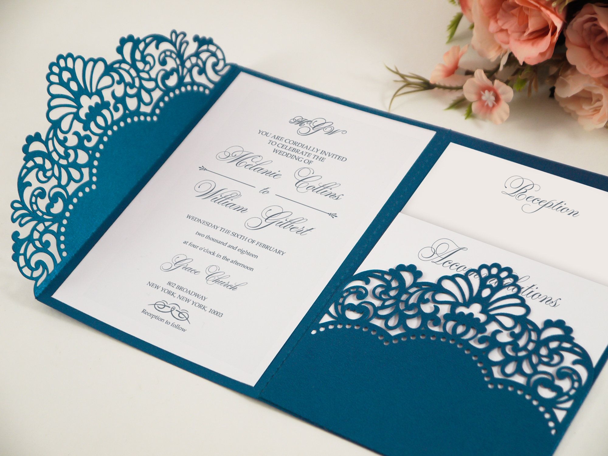 Folding Invitation Templates Free