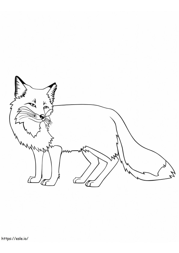 Foxes Coloring Pages Free Printable Coloring Pages For Kids And Adults