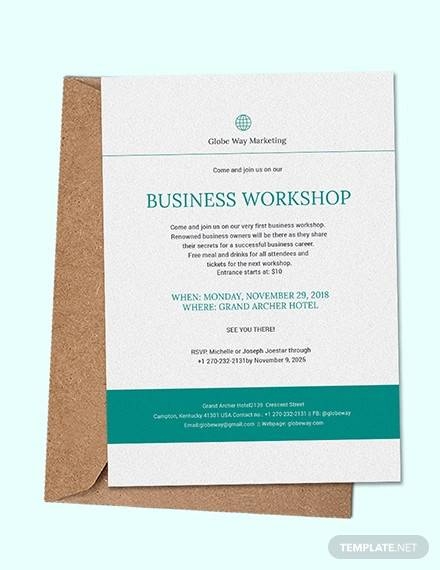 FREE 17 Sample Business Invitation Templates In PDF PSD EPS MS 